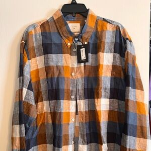 Men’s NWT Billy Reid Button Down